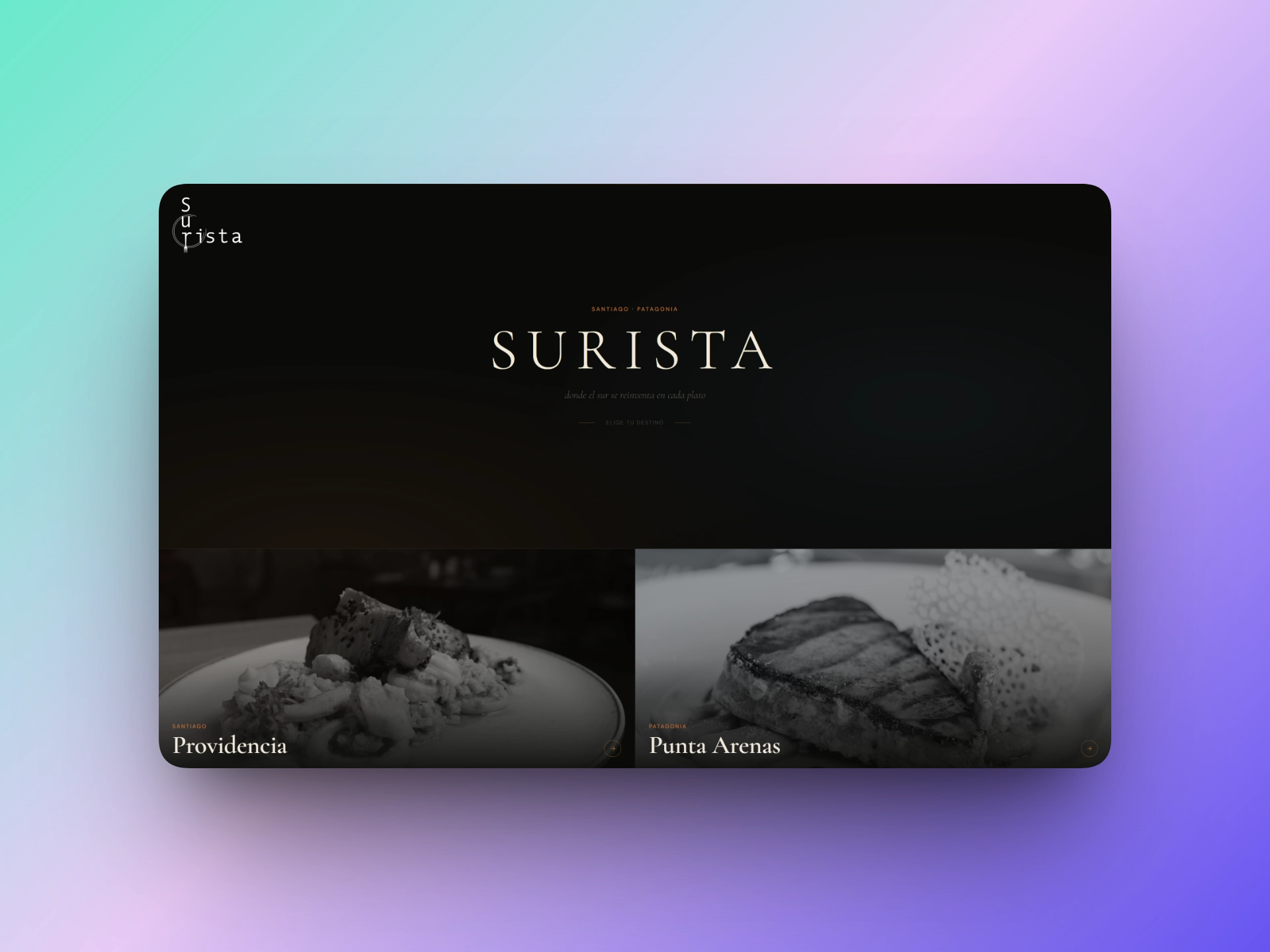 Diseño web Surista Renovación — JPEdesign